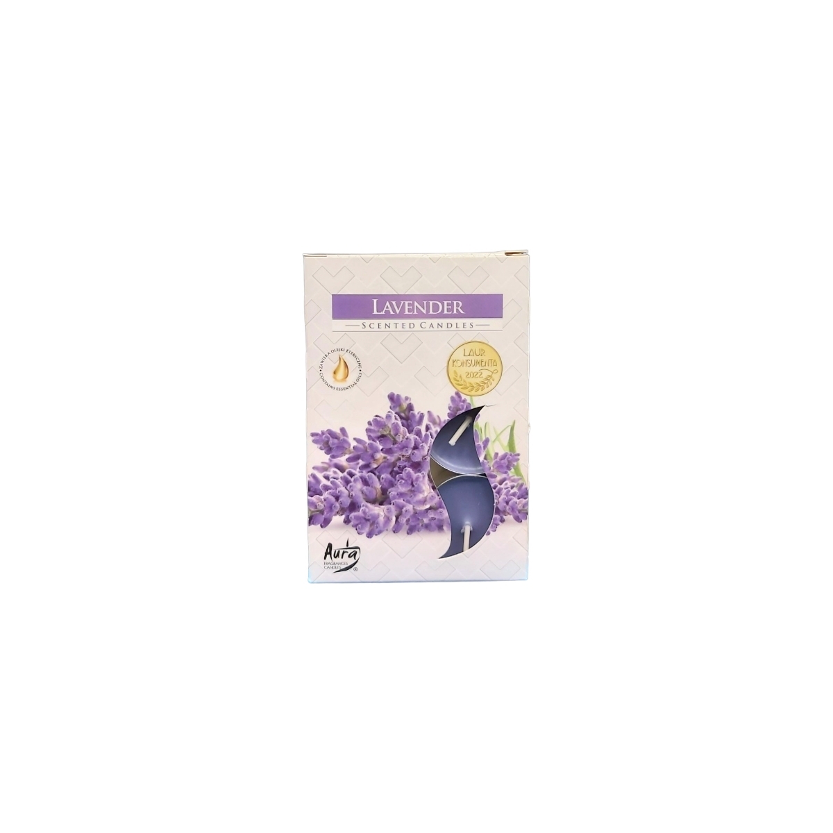 LUMANARE PASTILA P15-79 LAVANDA 6 BUC/SET
