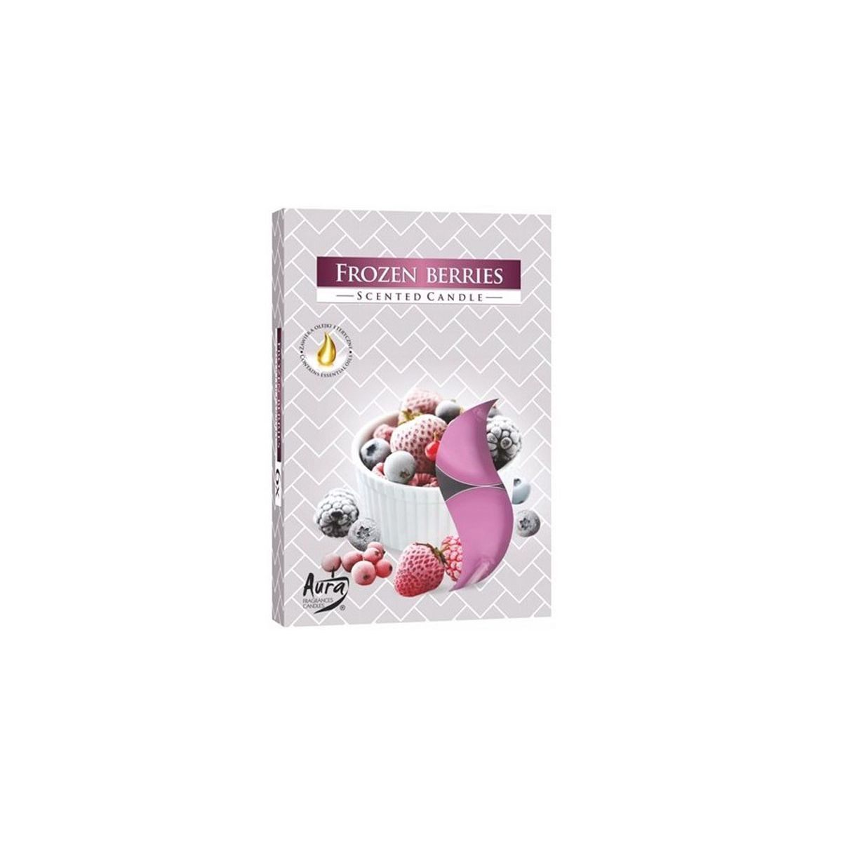 LUMANARE PASTILA P15-81 LEMN DE SANTAL 6 BUC/SET