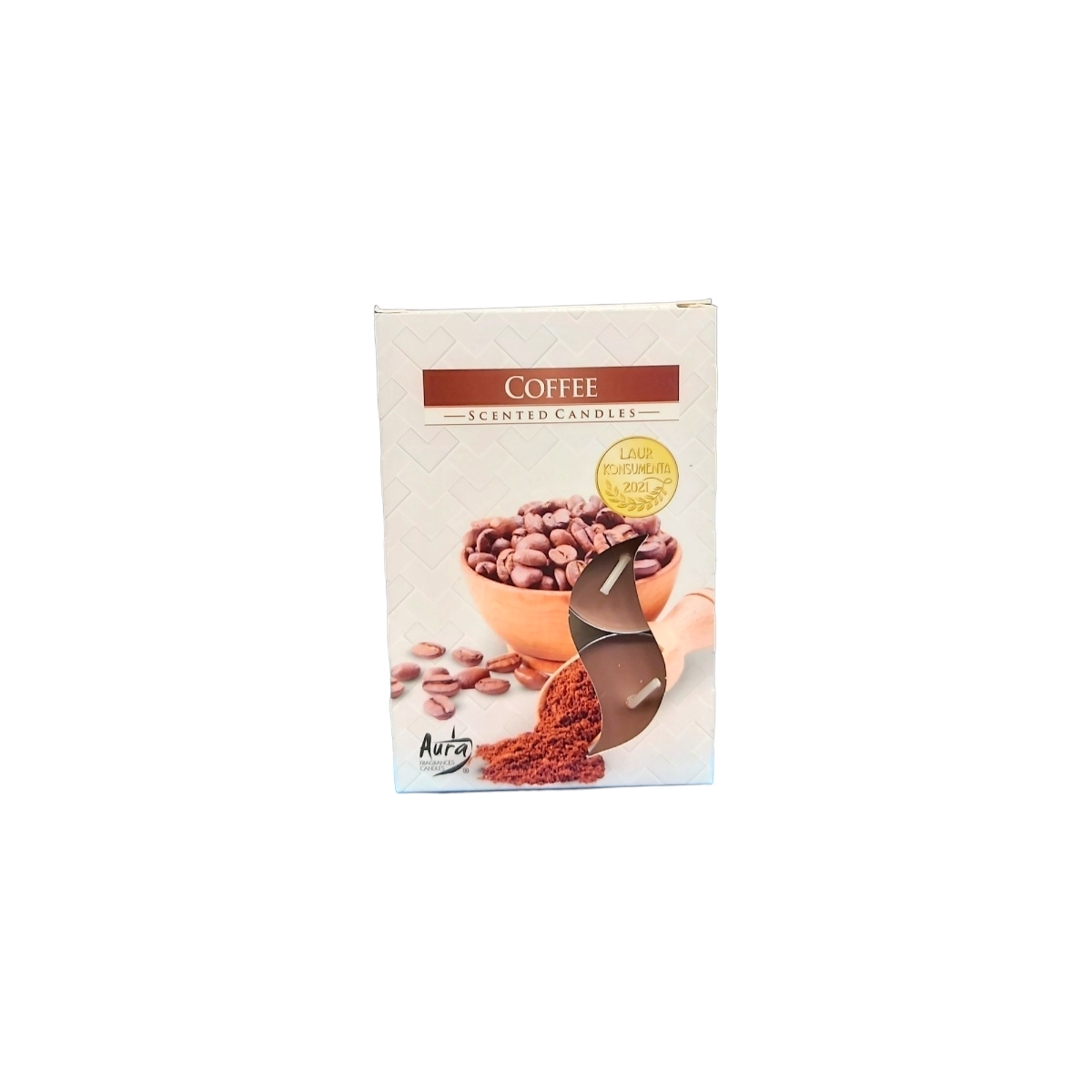 LUMANARE PASTILA P15-89 CAFEA 6 BUC/SET