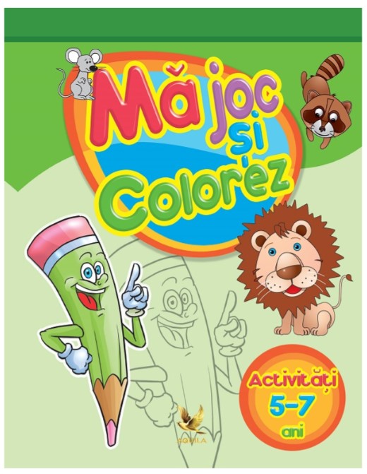 Ma joc si colorez 5-7 ani