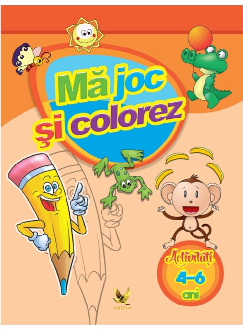 Ma joc si colorez. Activitati 4-6 ani
