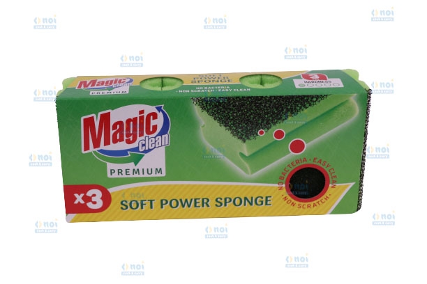 MAGIC CLEAN BURETI VASE SOFT POWER SET 3 BUC 9,5X7X4,5 CM HSSF697