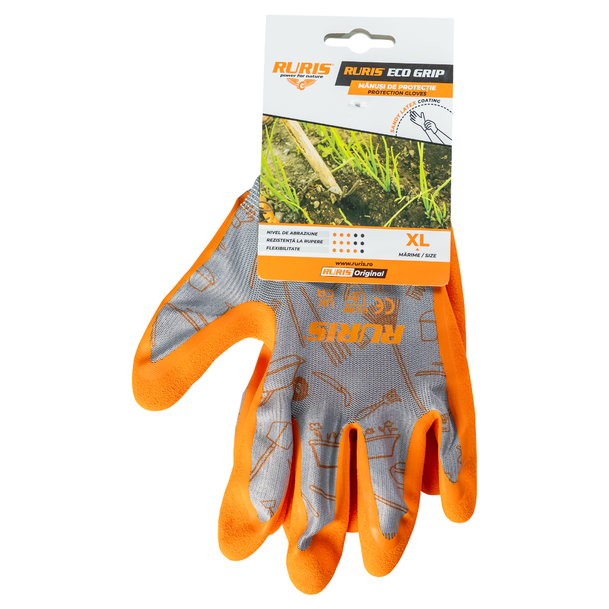 Manusi De Protectie Ruris Eco Grip, Size XL