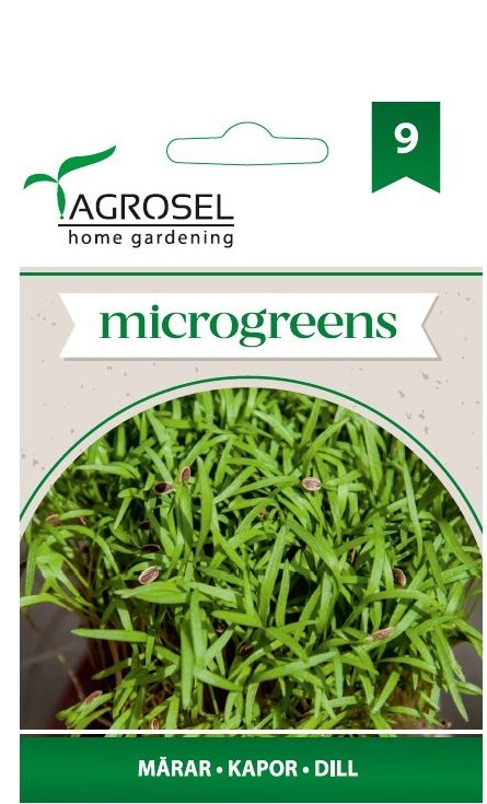 Seminte Marar microgreens 3.5 g, Agrosel