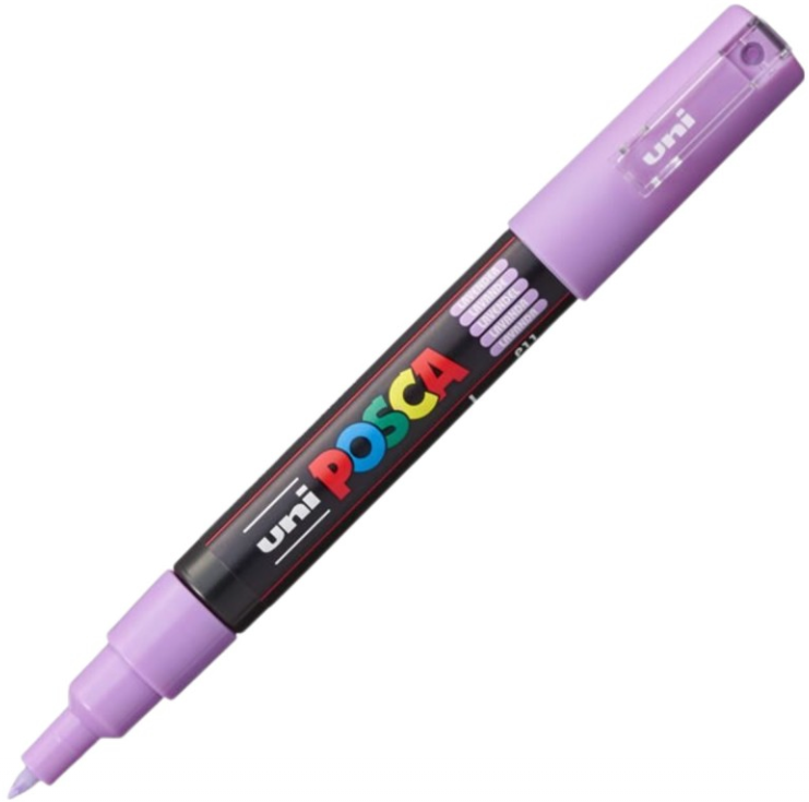 Marker UNI PC-1M 0. 7 mm mov lavanda Posca