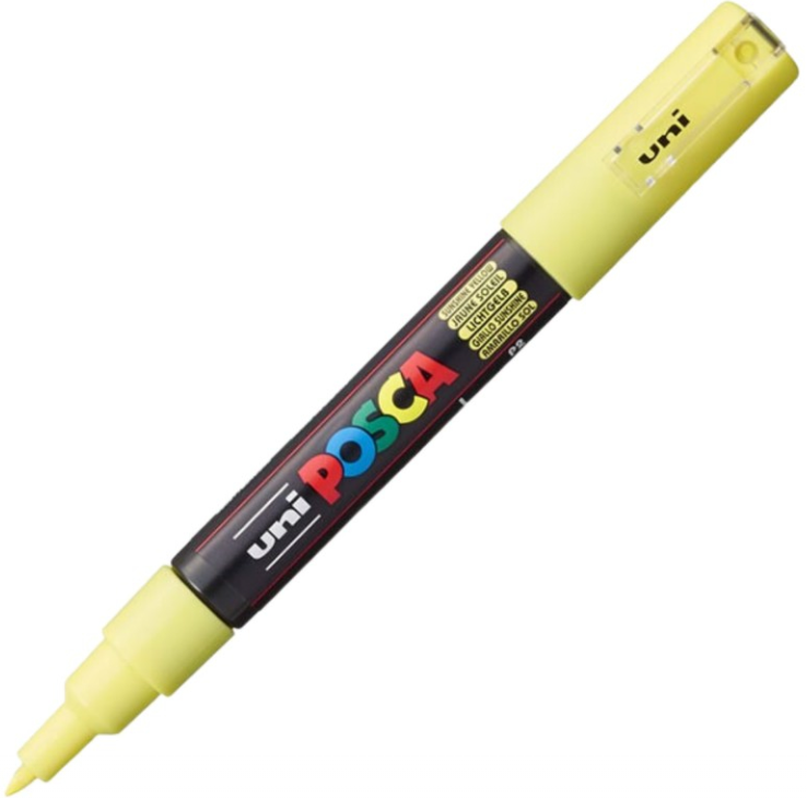 Marker UNI PC-1M 0. 7 mm sunshine yellow Posca M1266