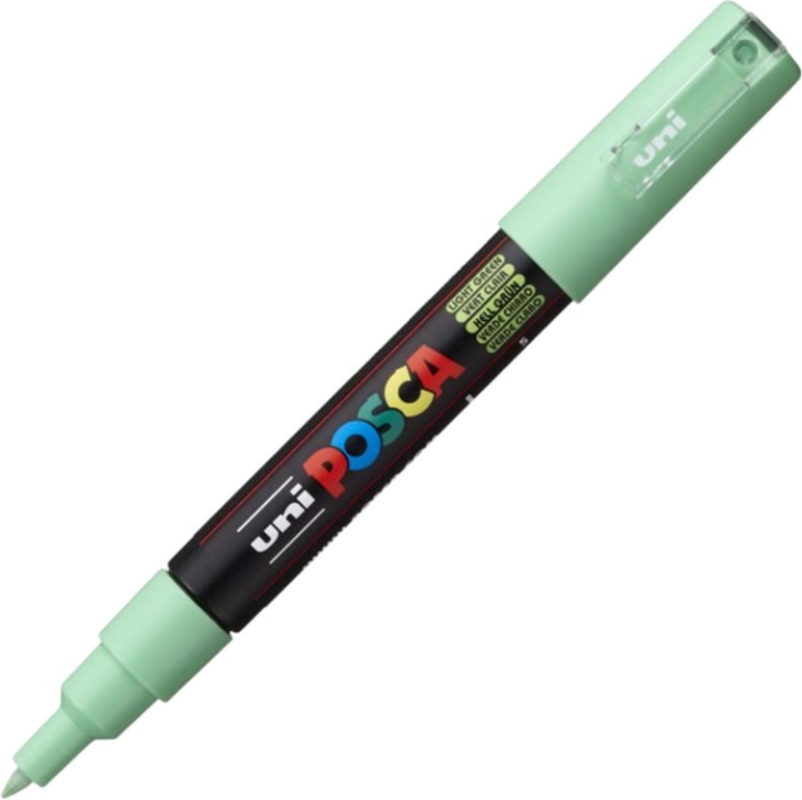 Marker UNI PC-1M 0. 7 mm verde deschis Posca M269