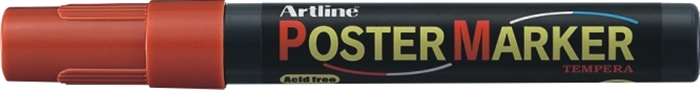 Marker pentru poster ARTLINE, corp plastic, varf rotund 2mm - maro