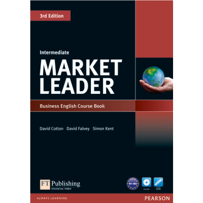 Market leader 3rd edition intermediate coursebook (with dvd-rom incl. class audio) - david cotton