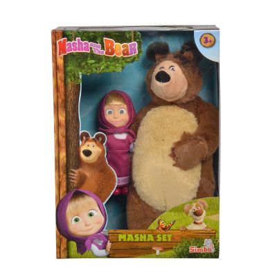 Set papusa masha si ursul, masha | 4006592044176