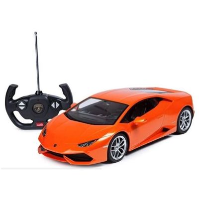 Masina cu telecomanda Lamborghini LP610-4 portocaliu, scara 1: 14, Rastar