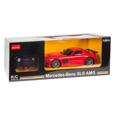 Masina cu Telecomanda Mercedes-Benz SLS AMG Rosu 1: 18, Rastar