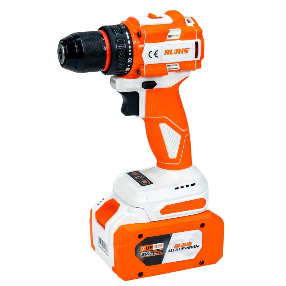 Masina De Gaurit/Insurubat Pe Acumulator Ruris Rmx1260 Power Alfa Up {Contine Acumulator+Incarcator}