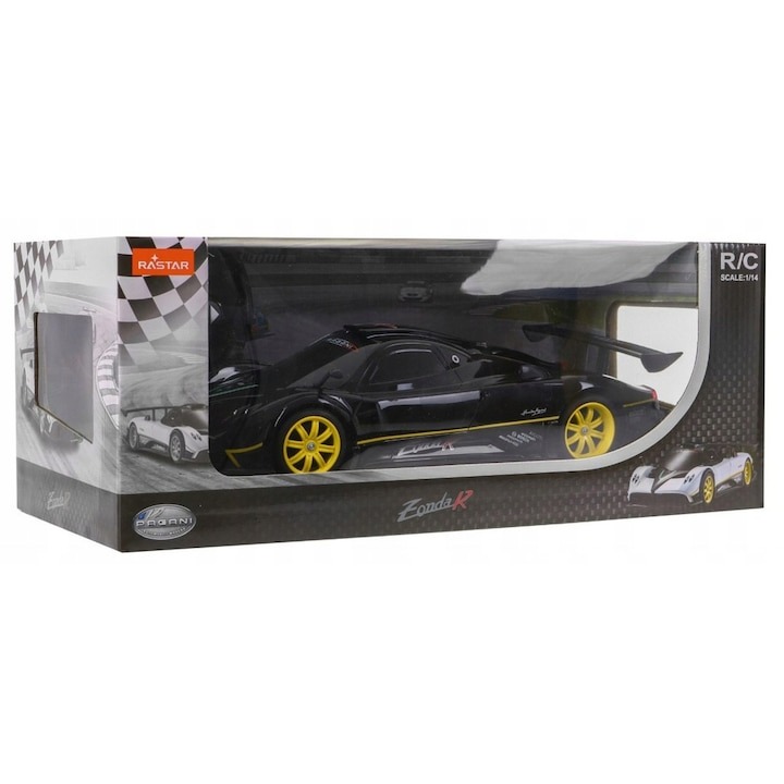 MASINA CU TELECOMANDA PAGANI ZONDA R NEGRU CU SCARA 1 LA 14