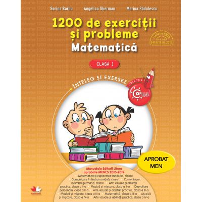 Matematica. 1200 de exercitii si probleme pentru clasa I - Sorina Barbu