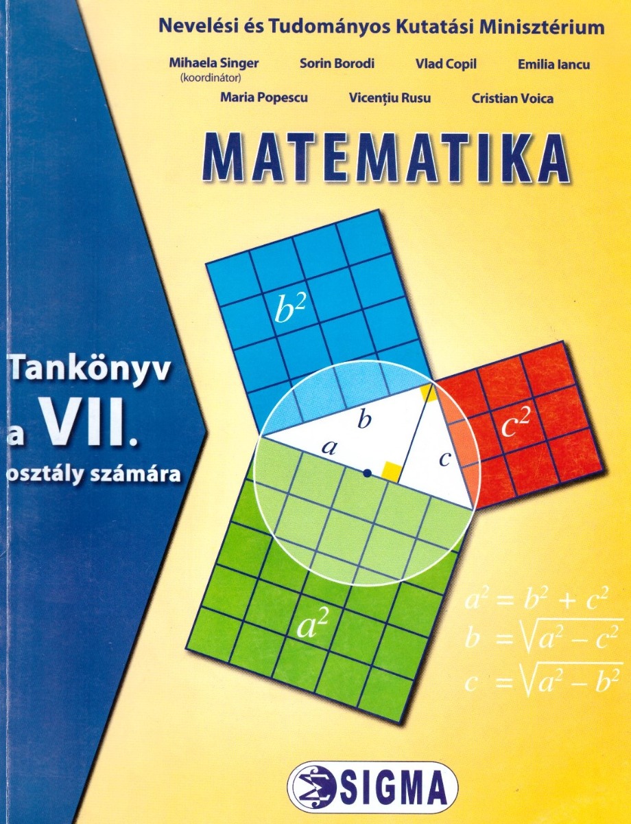 Matematica. Manual pentru clasa a VII-a in limba maghiara - Mihaela Singer