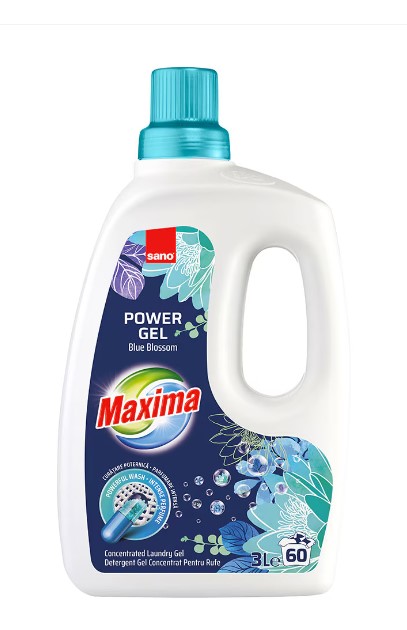 SANO MAXIMA DETERGENT LICHID 3L BLUE BLOSSOM 60 SPALARI