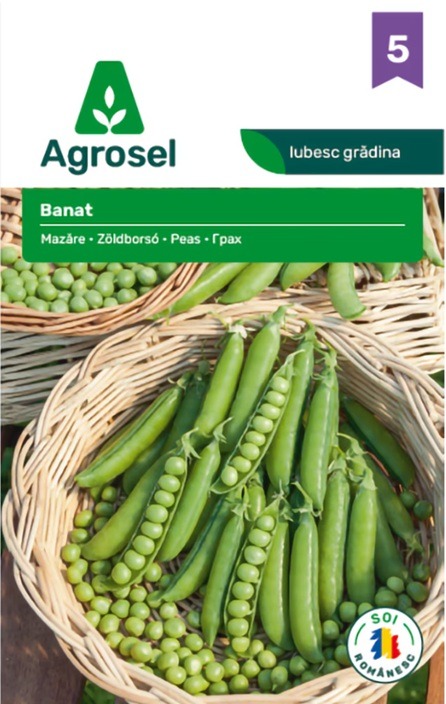 Seminte Mazare Banat 35 g Agrosel