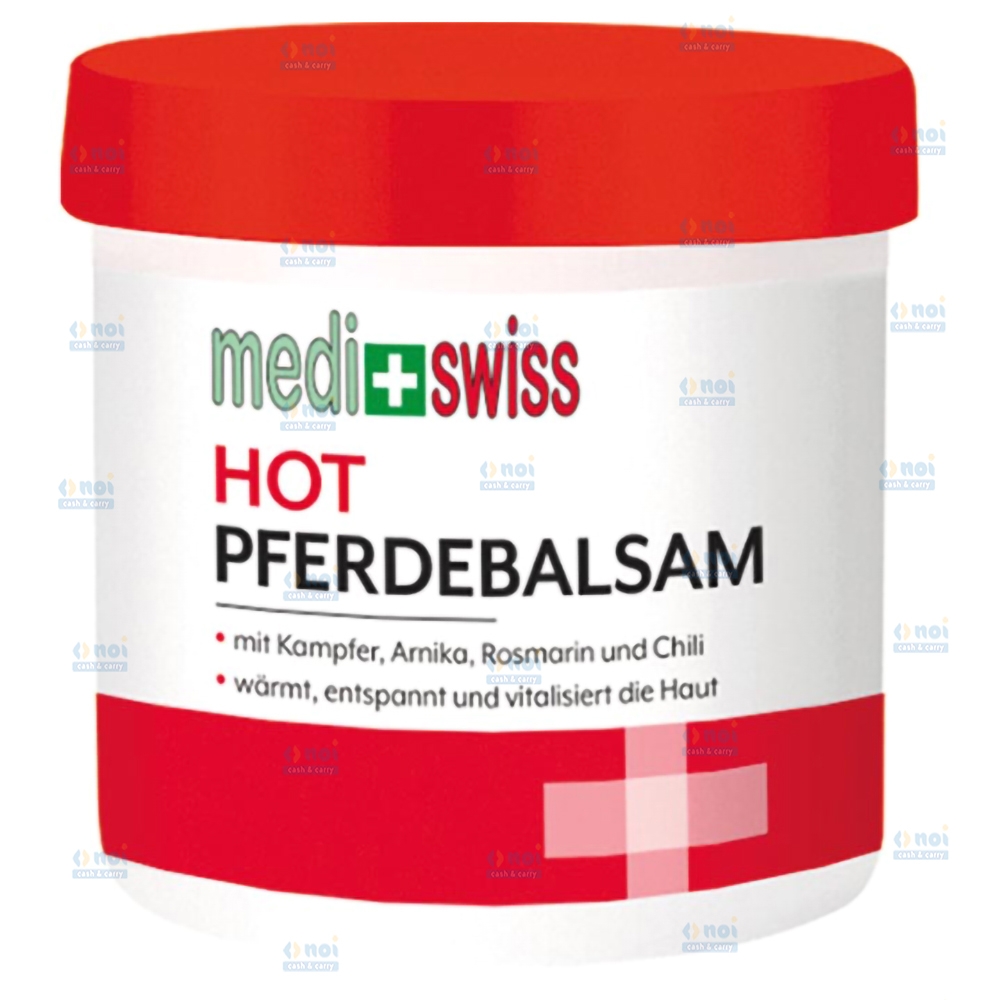 MEDI SWISS GEL PUTEREA CALULUI HOT 250ML