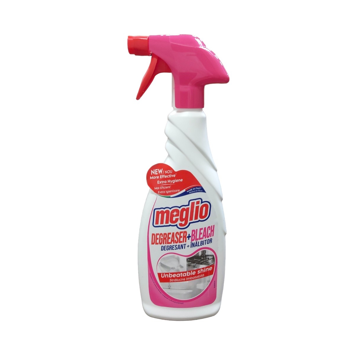 MEGLIO DEGRESANT SPUMA CU INALBITOR 650ML