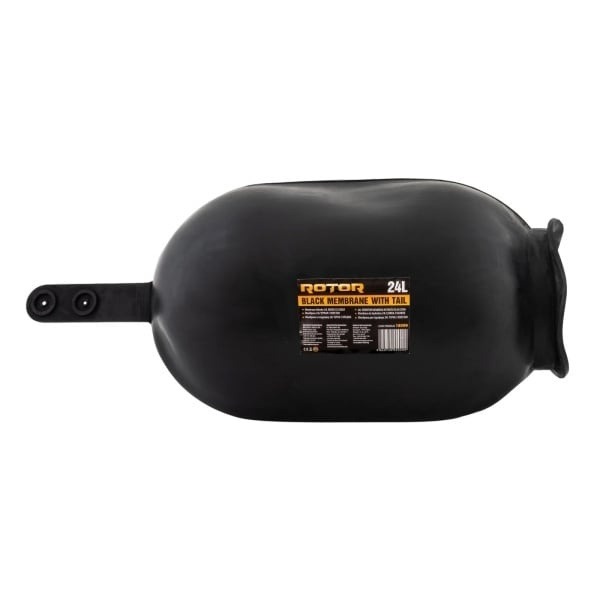 Membrana Hidrofor ROTOR, 24L, cauciuc, cu coada, negru