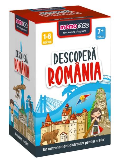 Joc educativ MemoRace Descopera Romania