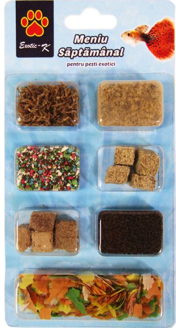 Exo - Meniu Saptamanal Pesti, Blister