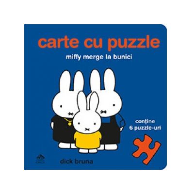 Miffy merge la bunici. Carte cu puzzle - Dick Bruna