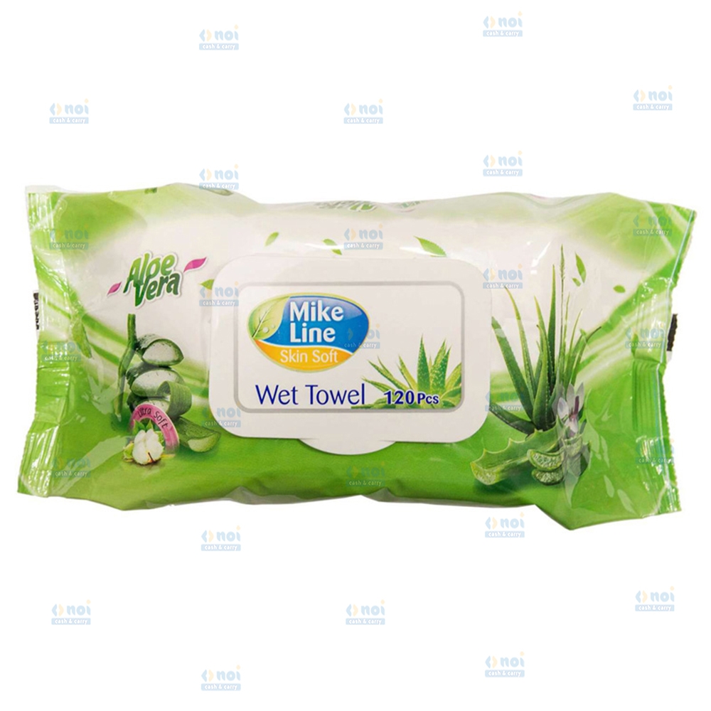 MIKE LINE SERVETELE UMEDE CAPAC ALOE VERA 72BUC