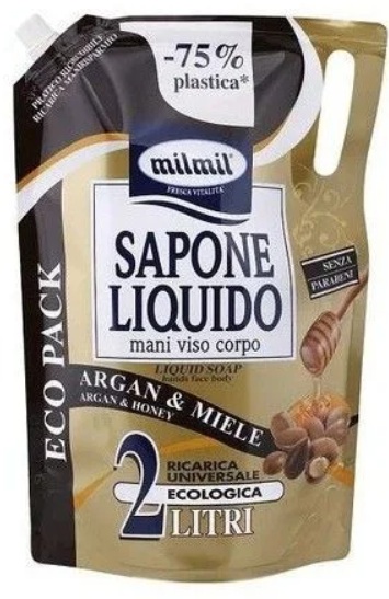 MIL MIL SAPUN LICHID REZERVA ARGAN&MIERE 2L
