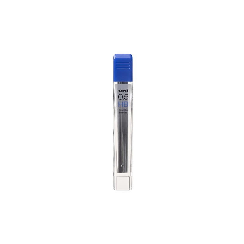 Mine creion mecanic UNI Nano Dia UL05-102ND, 0.5mm, HB, set 12 buc