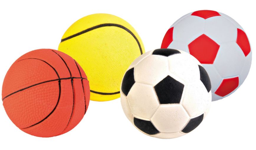 Jucarie Pentru Caini, Minge Plutitoare, 6 cm, Diverse Culori, 3453