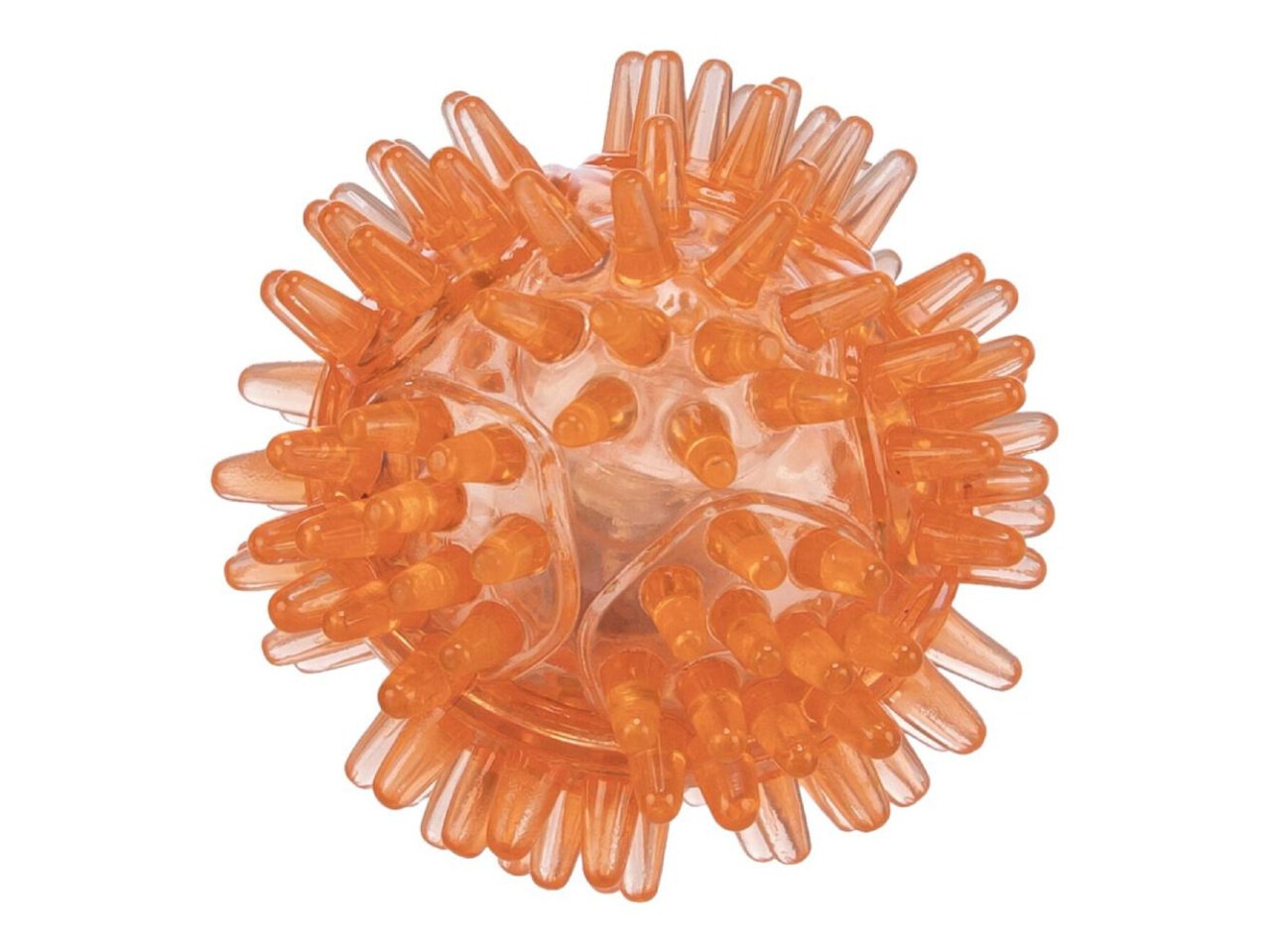Trixie Jucarie Pentru Caini, Minge Arici Luminoasa, 5 cm, Portocaliu, 33640