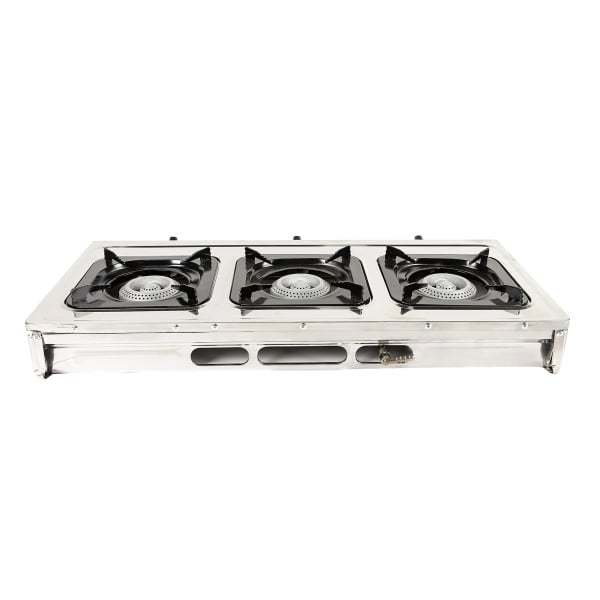 Mini aragaz portabil, Detoolz, 8.4kW, 3 ochiuri, Piezo