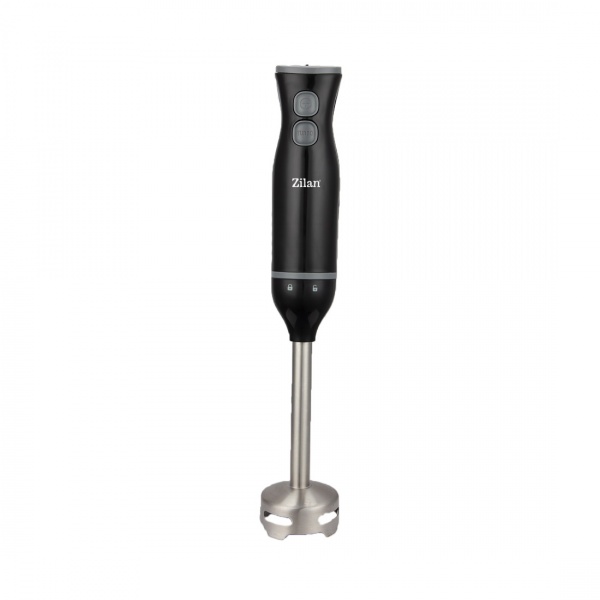 Mixer vertical, pahar gradabil inclus, putere 250W, doua viteze, negru, Zilan