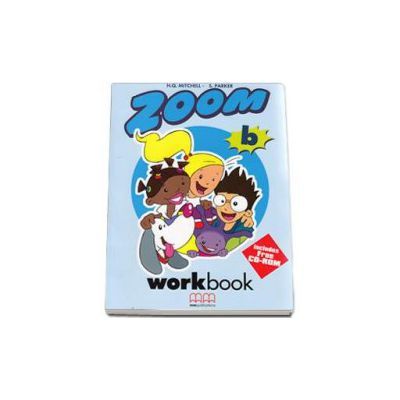 Zoom by H. Q. Mitchell - level B Workbook with Stickers and CD-Rom