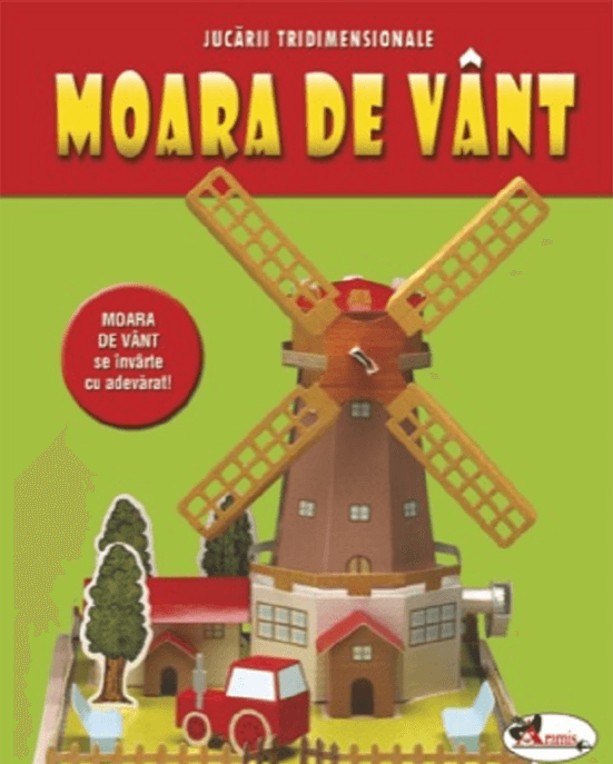 Moara de vant. Confectioneaza-ti jucarii!