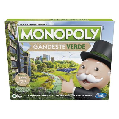Joc de societate Monopoly Go Green limba romana, Monopoly