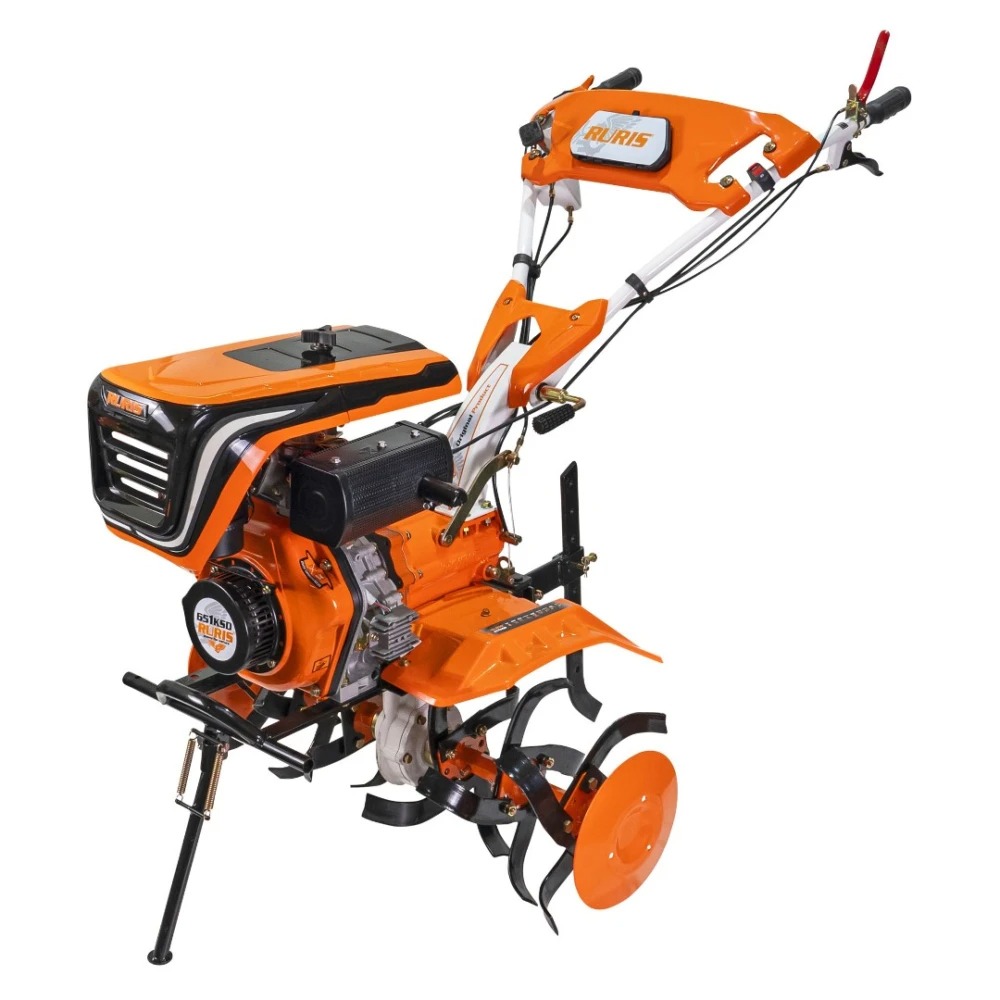 Motosapatoare Ruris 651Ksd + Roti Cauciuc 4.00-8+Rarita+Roti Metalice 400 Fara Manicot