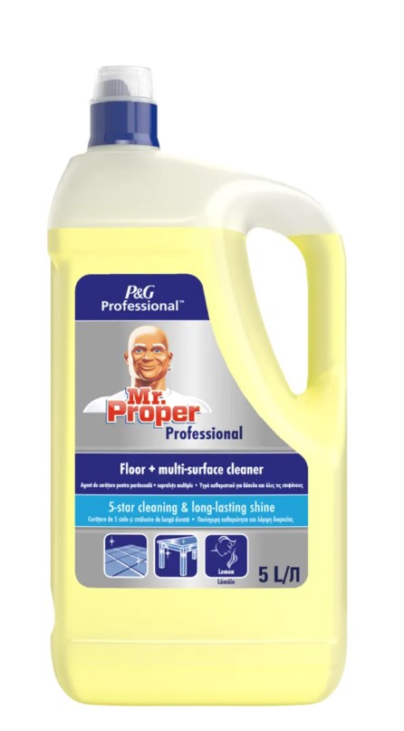 MR PROPER PROFESSIONAL SOLUTIE PARDOSELI LEMON 5L