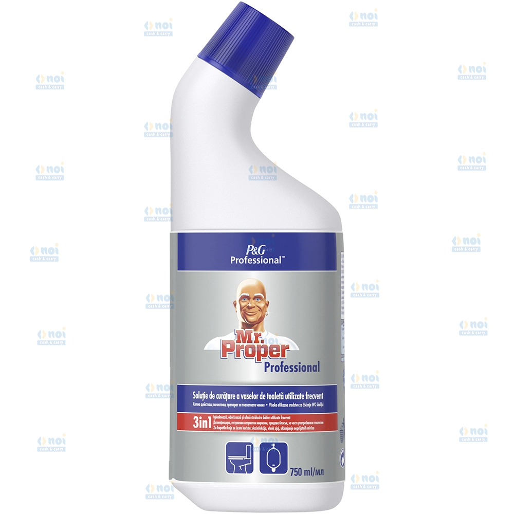 MR PROPER PROFESSIONAL SOLUTIE DEZINFECTANT WC 750ML