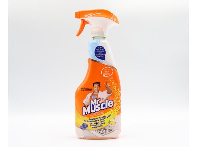 MR.MUSCLE SOLUTIE SPRAY DEGRESANT BUCATARIE LEMON 500ML