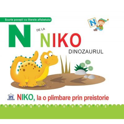 N de la Niko, dinozaurul. Cartonata - Greta Cencetti