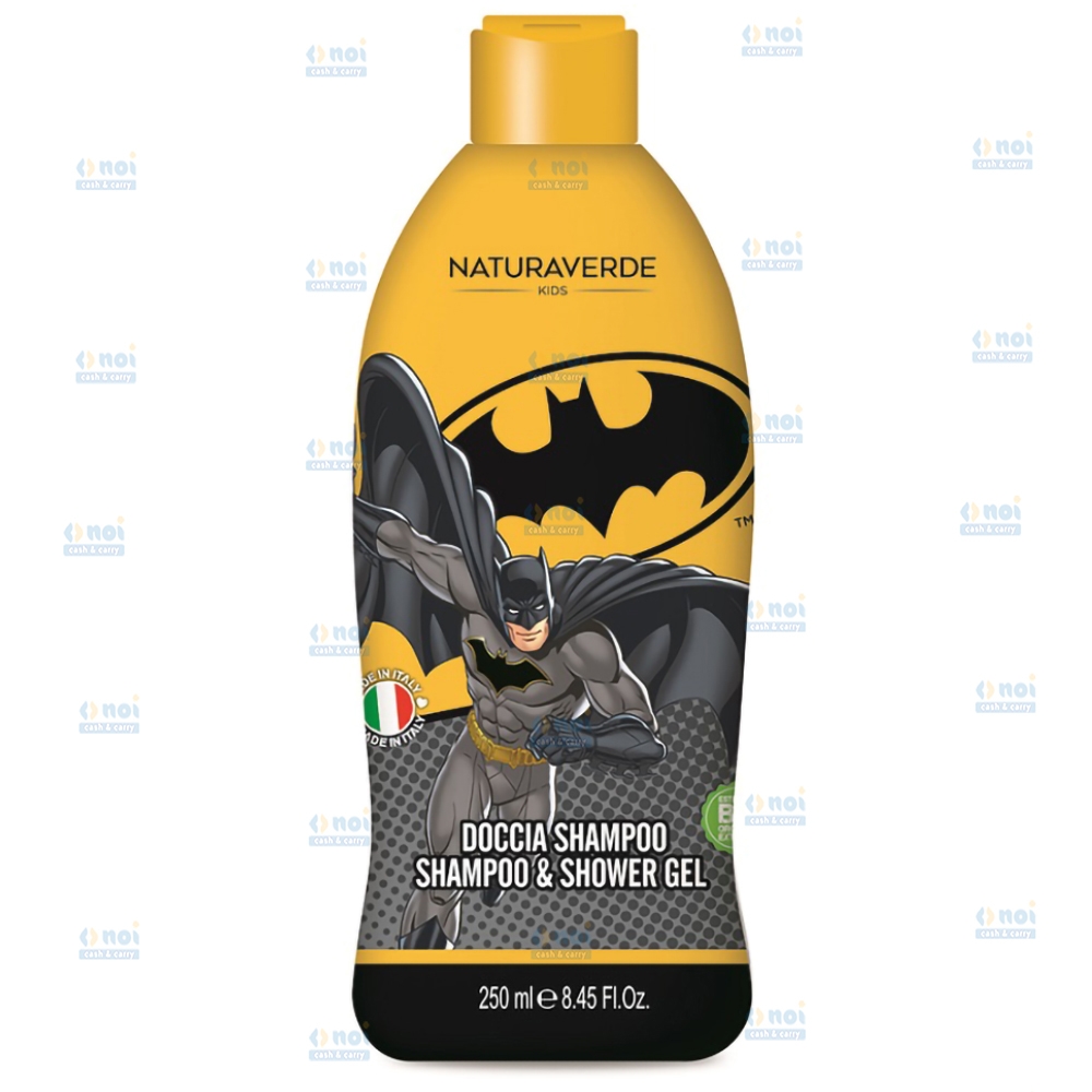 NATURAVERDE BATMAN SAMPON&GEL DUS COPII 300ML