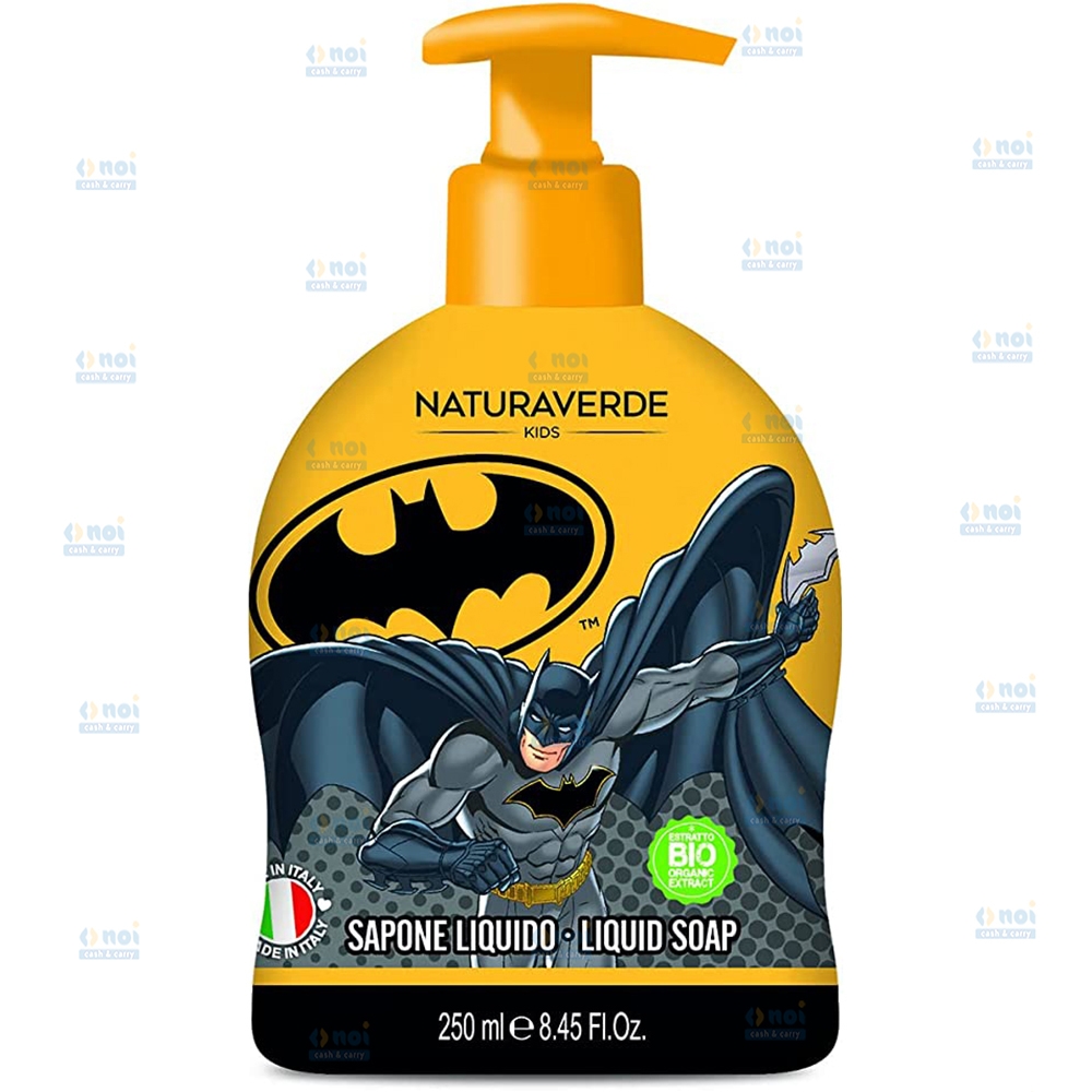 NATURAVERDE BATMAN SAPUN LICHID COPII 250ML
