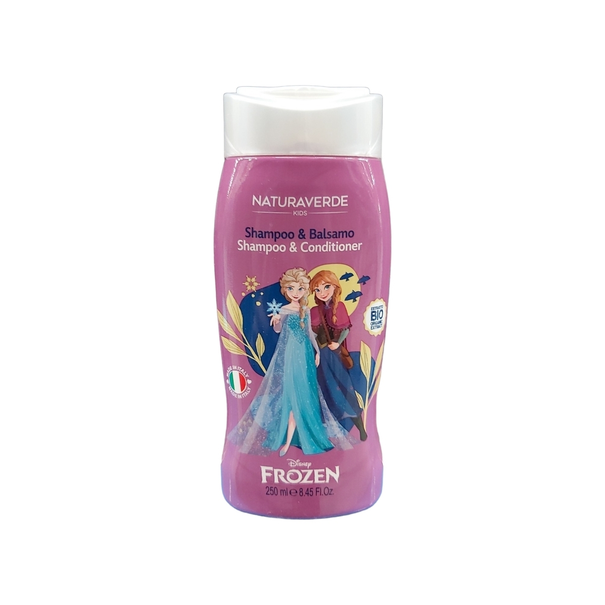 NATURAVERDE FROZEN SAMPON&BALSAM COPII 250ML