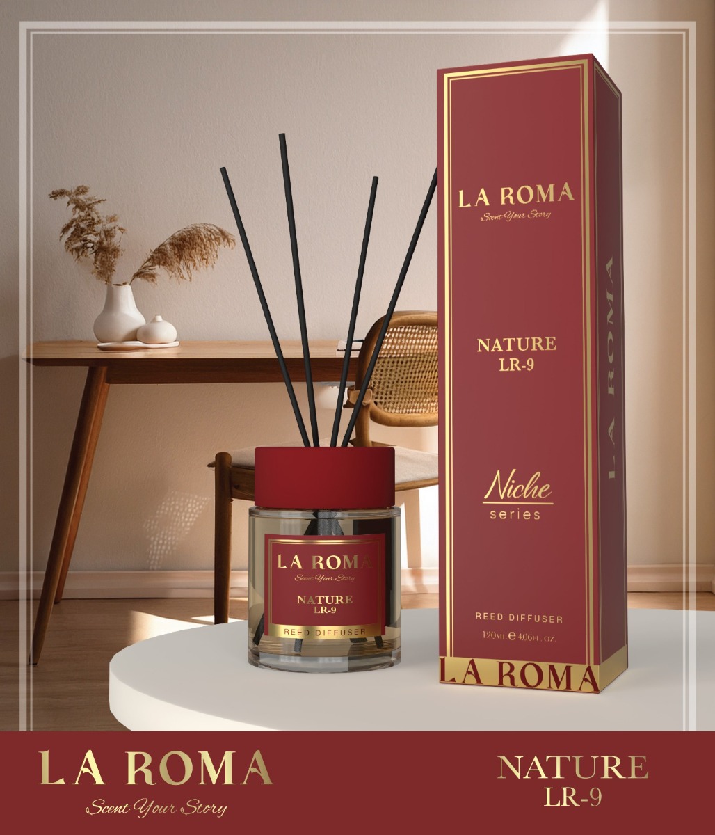 Odorizant de camera Nature LR - 9, 120 ml, La Roma Niche