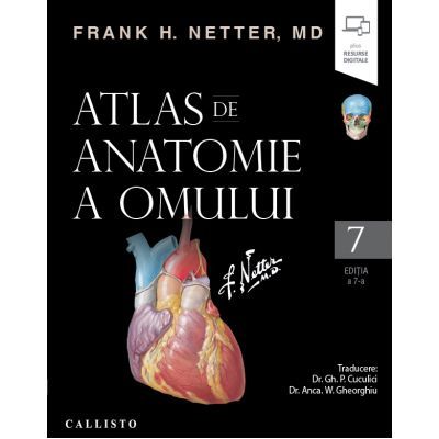 Netter Atlas de anatomie a omului, editia a 7-a - Frank H. Netter