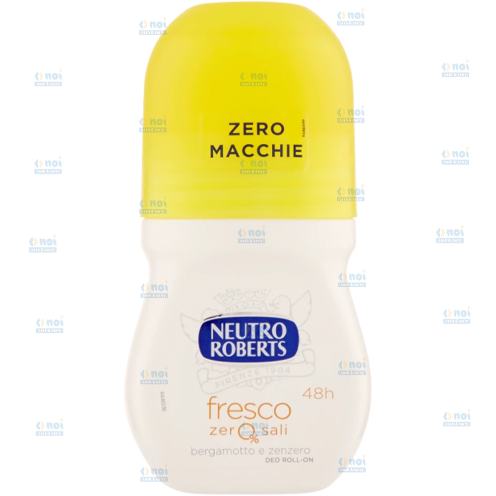 NEUTRO ROBERTS DEO ROLL-ON FRESCO BERGAMOT AND GINGER 0%AL 50ML