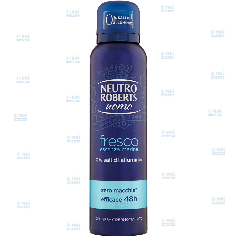 NEUTRO ROBERTS UOMO DEO SPRAY ESENTA MARINA 0% SARURI ALUMINIU 150ML